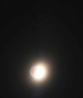 Moon and Pleiades Conjunction - 20230325