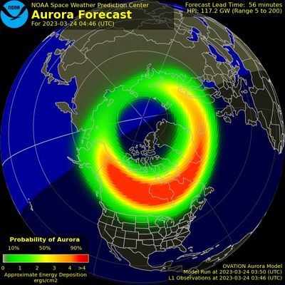 Aurora Forecast for 20230324 UT