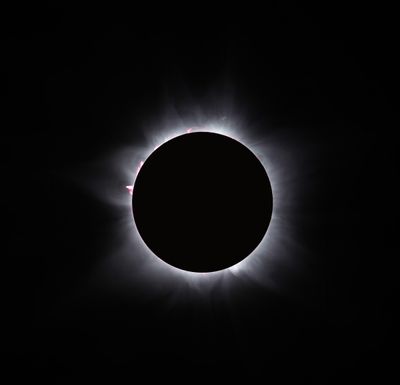 Total Solar Eclipse 2023 - Prominence and Inner Corona Detail