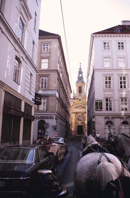 Riding in a Carriage around Vienna