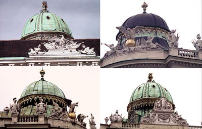Domes at Hofburg Palace in Vienna