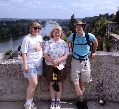 Loire River - Jaime,Tatiana and Larry