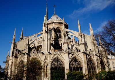 Back of the Notre Dame Cathedral - Flying Buttresses
