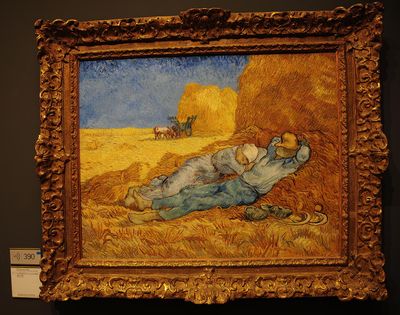 The Siesta - Van Gogh - Muse d'Orsay
