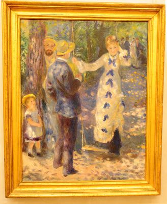 The Swing - Pierre-Auguste Renoir -  Muse d'Orsay