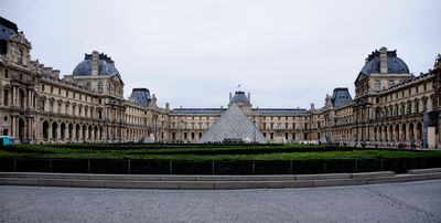 Entrance to the Louvre