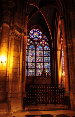 Inside the Notre-Dame Cathedral