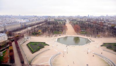 View of the Louvre from the Roue de Paris