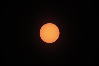 Annular Solar Eclipse - 2023 OCT 14 - First touch of the Moon's edge (C1)