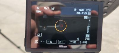 Back of my Z9 camera - Just before Mid-eclipse