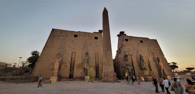 Luxor Temple just after Sunset