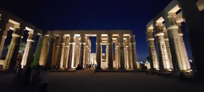 Luxor Temple at Night