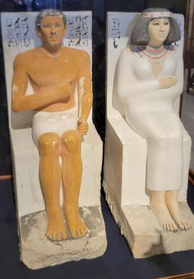 Ra-Hotep and his wife Nofret