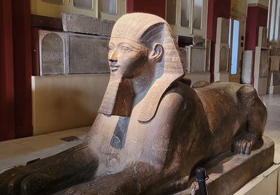 Queen Hatshepsut as a Sphinx
