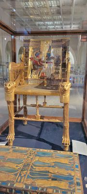 King Tut's Treasures - The Golden Throne