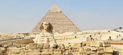The Sphinx and the 2nd Pyramid (Khafre)