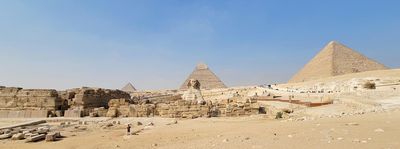 The Sphinx and Pyramids at Giza