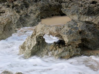 Majic Window on a Beach