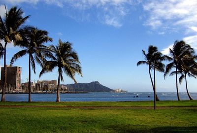 View of Diamond Head from Ala Moana