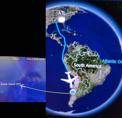 Atlanta - Santiago - Rapa Nui