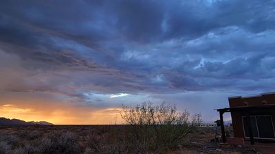 Sunset Rainclouds