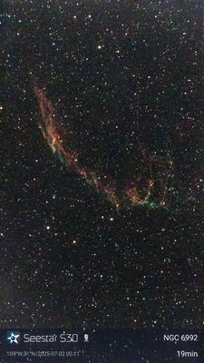 NGC6992 / NGC6995 Veil Nebula