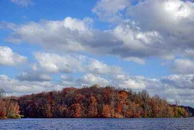 Late Autumn Lake Vista