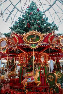 A Reindeer Carousel #1 of 2