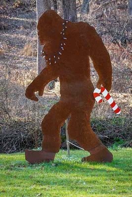 Sasquatch is in the Christmas Spirit!