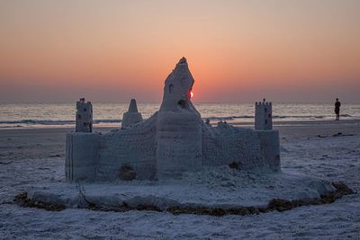 Sand Castle Sunset