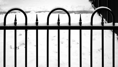 Wrought Iron and Snow 2 of 2