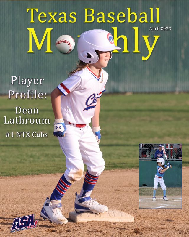 Texas Baseball Monthly covers