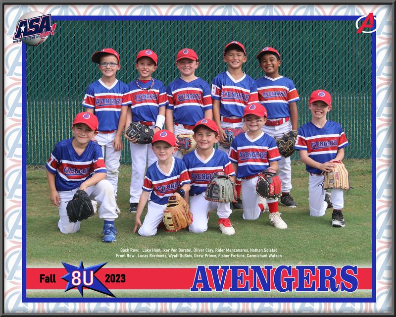 Avengers Team Pictures Fall 2023