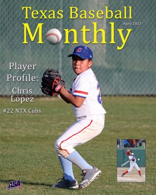 Texas Baseball Monthly covers