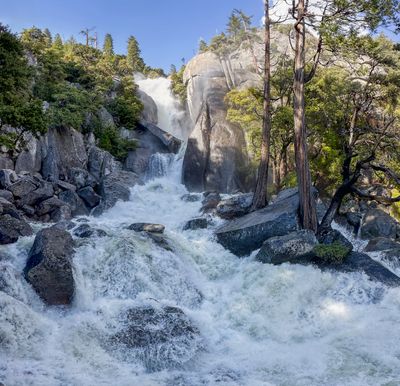 Cascade Falls Bridge View