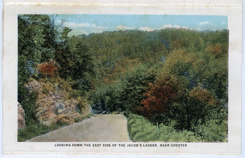 Looking Down the East Side of the Jacobs Ladder, near Chester