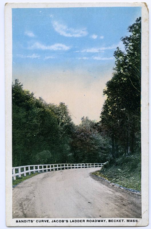 Bandits' Curve, Jacob's Ladder Roadway, Becket, Mass.