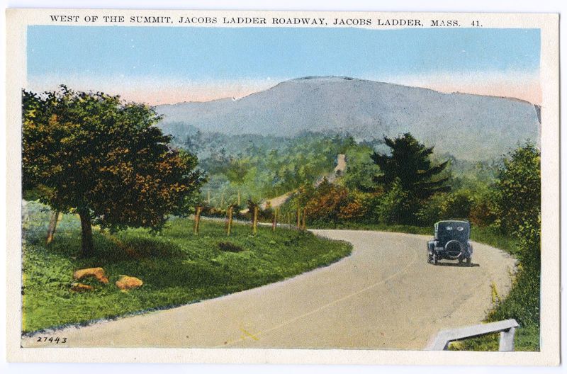 West of the Summit, Jacobs Ladder Roadway, Jacobs Ladder, Mass. 41