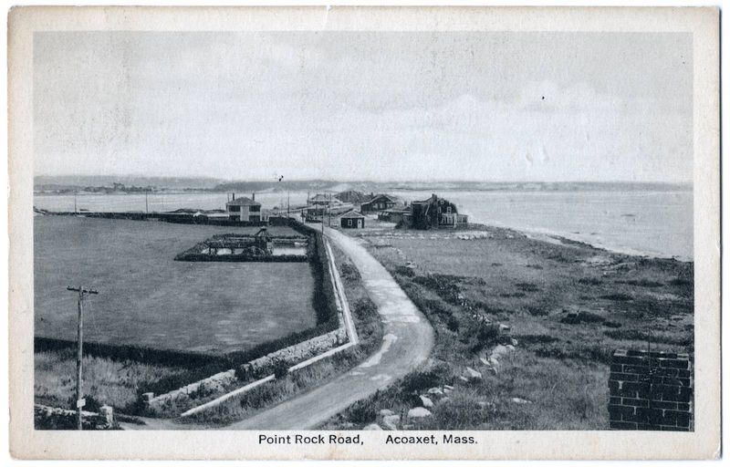 Point Rock Road, Acoaxet, Mass.