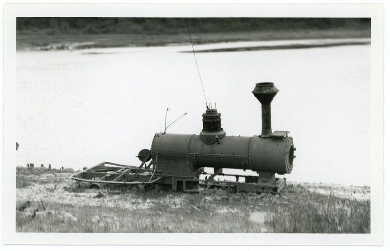H. T. & W. 0-4-4 T 1 Readsboro in Deerfield River 