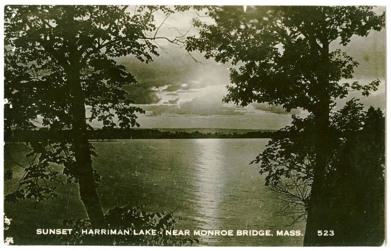 Sunset - Harriman Lake - Near Monroe Bridge, Mass. 523
