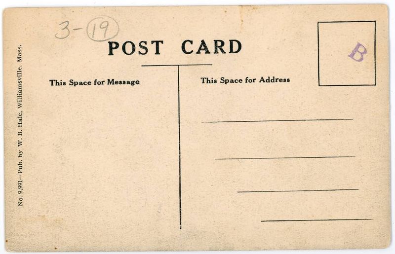 Deerfield River Falls, Readsboro, Vt. reverse