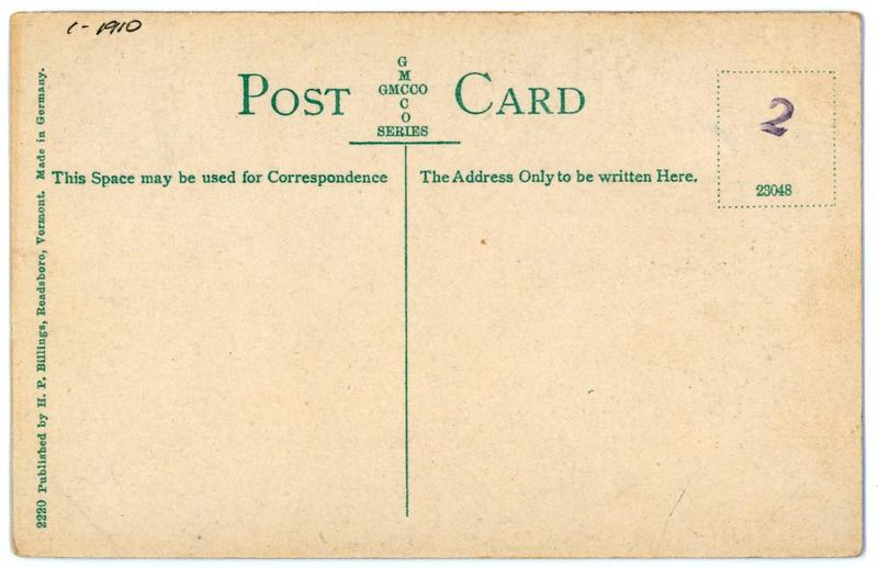 High Bridge, Readsboro, Vermont reverse