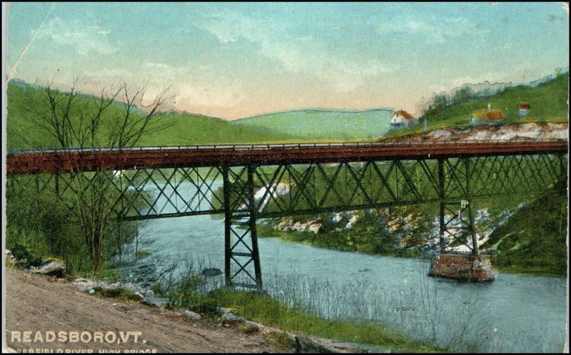 Readsboro, Vt. Deerfield River High Bridge ebay