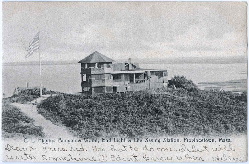 C. L. Higgins Bungalow Wood, End Light & Life Saving Station, Provincetown, Mass..jpg