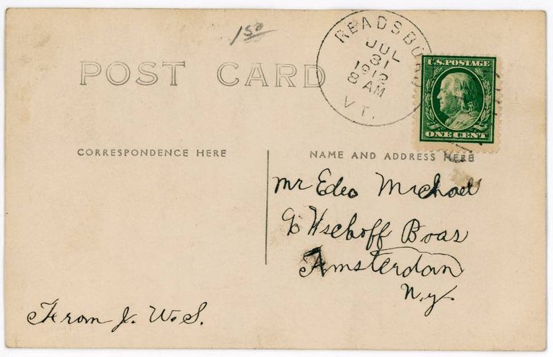 Residence of A.P. Clark Readboro, Vt.  reverse.jpg