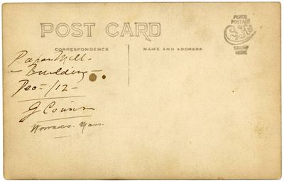 Strathmore Paper Mill. Woronoco. reverse