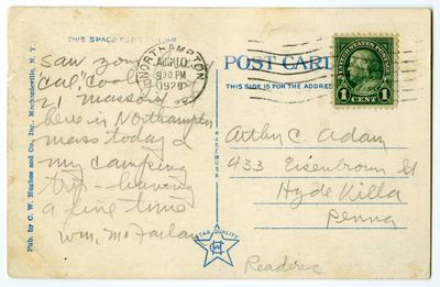 Jacobs Ladder Roadway Nearing Westfield, Mass. 43 reverse