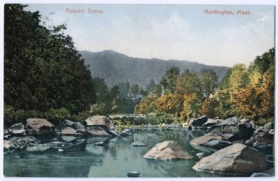 Autumn Scene. Huntington, Mass.