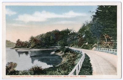 Greenwater Pond, Jacob's Ladder Roadway, West Becket, Mass..jpg